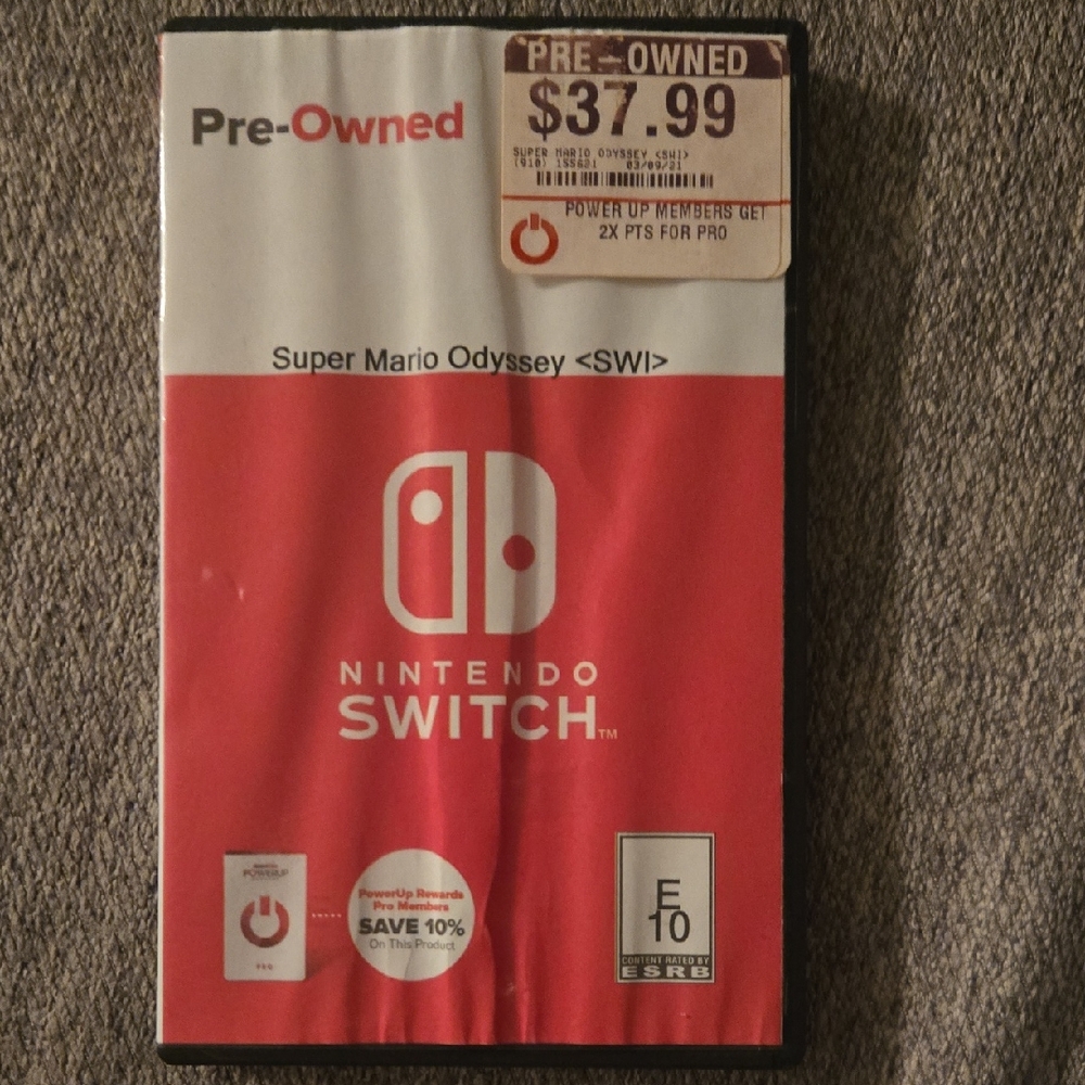 Nintendo Switch Super Mario ODYSSEY